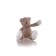 Soft toy Gulliver Bear "Gingerbread", dark beige color, 30 cm