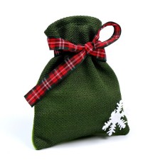 Snowflake gift bag, 16 × 13 cm, MIX color