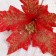 Decor "Brill" Carved Flower, 19x15 cm, Red