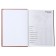 Deliciper of Leduced A5, 160 sheets, boumvinyl cover, brown