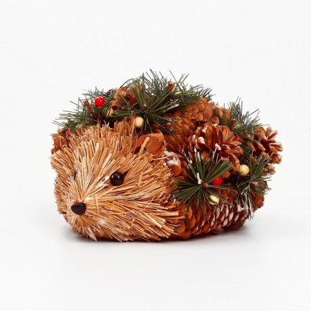 Decorative souvenir from natural materials "Hedgehog" 17 × 17 × 12 cm-2