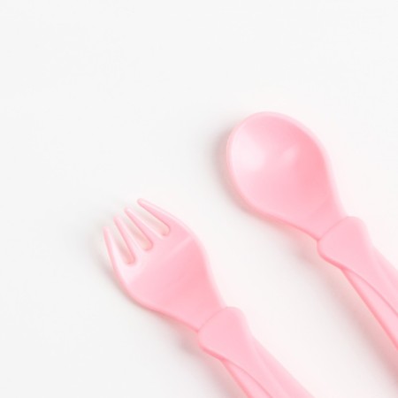 A set of children's utensils "Kotorusalka", a plate on the suction cup 250ml, fork, spoon-5