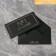 Money envelope "Best", black craft, embossing, 16.5 × 8 cm