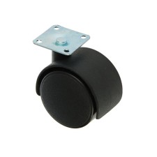 Wheel of furniture. D = 50 mm with the site, individual packaging
