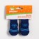 Noski non-slip "snowflakes", size S (2.5/3.5 * 6 cm), set 4 pcs, dark blue
