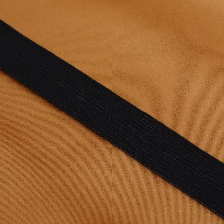 Edging elastic band, 15 mm, 20 m, black color-1