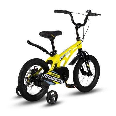 Bicycle 14 ’’ maxiscoo cosmic standard plus, yellow matte color-3