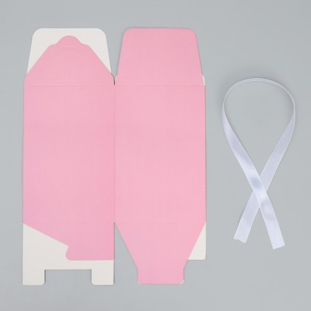 Gift folding box, packaging, "pink", 12 x 18 x 12 cm-6