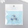 Decor for creativity metal, rhinestones "Ocean Soul" 2x1.5 cm