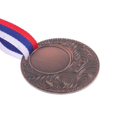 Medal for applying 062 diam 5 cm. Color of bronze. With a ribbon-3