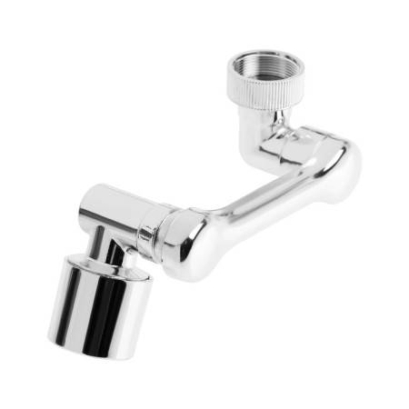 Zein Z3634, rotary, adjustable, corner, 2 modes, chrome