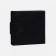 Male purse for magnet, department for bills, for maps, for coins, black color