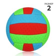 The ball volleyball beach, PVC, machine stitching, 18 panels, p. 2, Mix colors