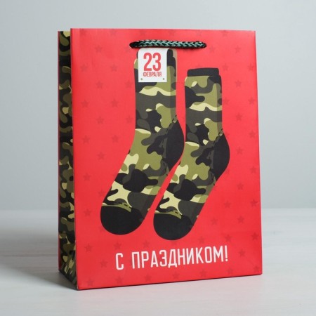 Package Gift Laminated Vertical, packaging, “Defender!”, MS 18 x 23 x 10 cm-1