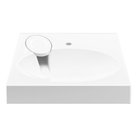 Paola Liguria sink, 60x50 cm, above the washing machine-5