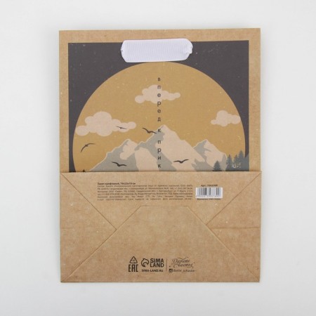 Package Gift Crafts Vertical, Packaging, Mountains, MS 18 x 23 x 8 cm-3