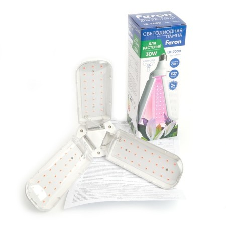 Feron, E27, 30 W, 175-265 V plants, pink light-6