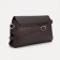 Bag-mixer on fastener, long belt, dark brown color