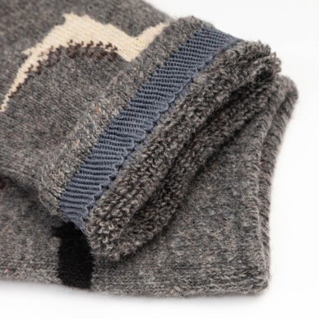 Nosk children's woolen "dinosaurs", color mix, size 20-3