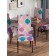 Czech for a chair "Ornamental glare", decorative, velor