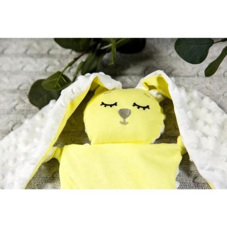 Comforter - Cherry Love heating, size 17 x 17 cm, yellow color-1