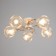 Jamma chandelier 5xe27 40W white-gold 60x60x25 cm Bayerlux