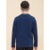 Jumper for boys, height 128 cm, dark blue color