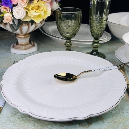 Round Lenardi Orchidea dish, D = 30.5 cm
