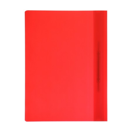 Folder - Calligrata Grounder, A4,160 microns, red, transparent top-2