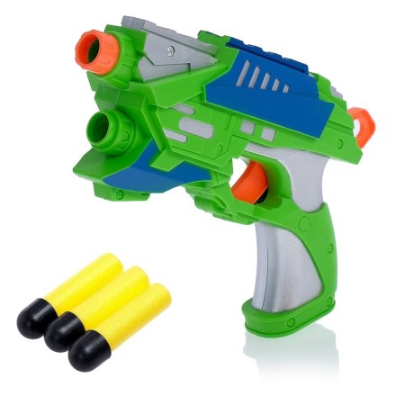 Pistol "Warrior", shoots with soft bullets, MIX color-1