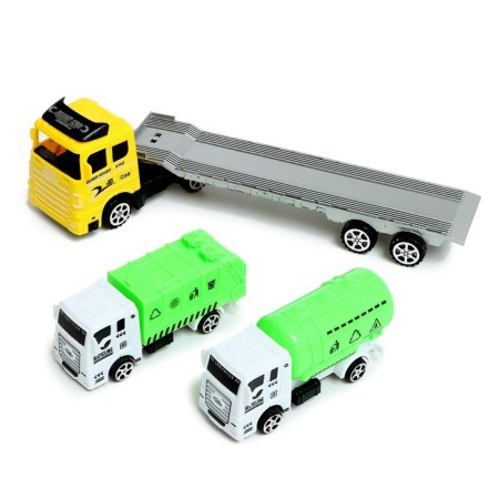 Truck inertial "Avtovos", with two trucks, mix-3