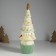 Souvenir Ceramics Light "Gingerbread Christmas tree" light yellow 10x10x31 cm