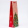 New Year. New Year's gift package for a bottle, packaging "Beautiful Christmas tree", 12 x 36 x 8.5 cm.