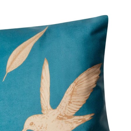 Pillowcase decorative Ethel "Bird" 40x40 cm, velor, 100% p/e-1