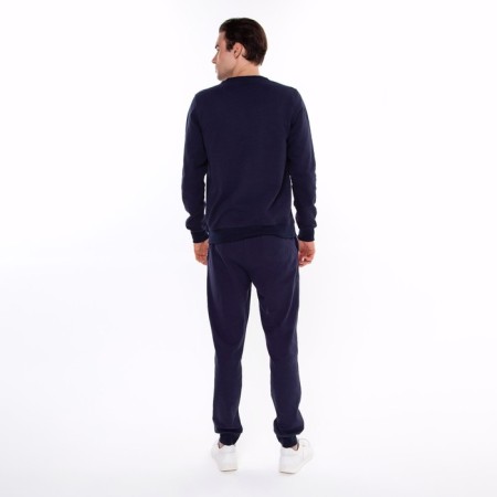 Male costume (sweatshirt, trousers), dark blue color, size 52 (2xl)-2