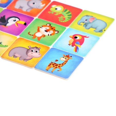 Board game "Safari code", 2 players, 3+-10