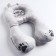 Road children's pillow "kitten" orthopedic, gray color