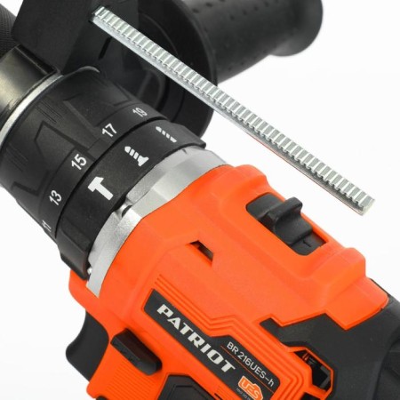 Drill-shuruvumvets Patriot Br216US-H, 21 V, 2X4 Ah, Li-Ion, 450 Nm, shock-8