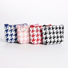 Women's wallet with zipper, color mix