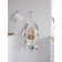 Apron of a kitchen with a photo print "Happy Easter", adjustable, size OS