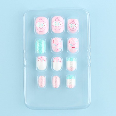 Baby overhead nails "Sweet style", 12 pcs-2