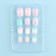 Baby overhead nails "Sweet style", 12 pcs