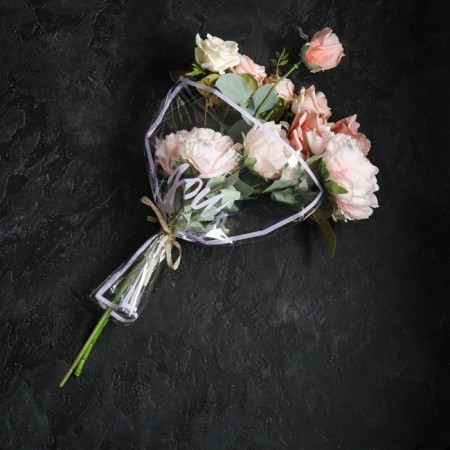 Package Flower glass, lilac 35/40-1