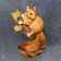 Suspension decor "Squirrel on the branch" 26x21x12cm