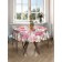 The tablecloth “warm shades of roses”, round, Saten, d = 150 cm
