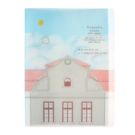 A4 format folder, with 40 transparent files, "attraction" mix-3