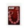 Anal chain Black & Red by Toyfa, PVC, red, 31 cm, d = 3 cm