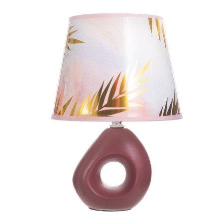 Sigalia table lamp E14 15W burgundy 15x15x28 cm Risalux-7