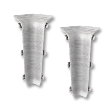 Inner lexide angle 80mm acacias white (2pcs/blister)