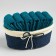 Set of terry decorative napkins of Ethel, 30x30cm-6pcs, blue, 100% cotton